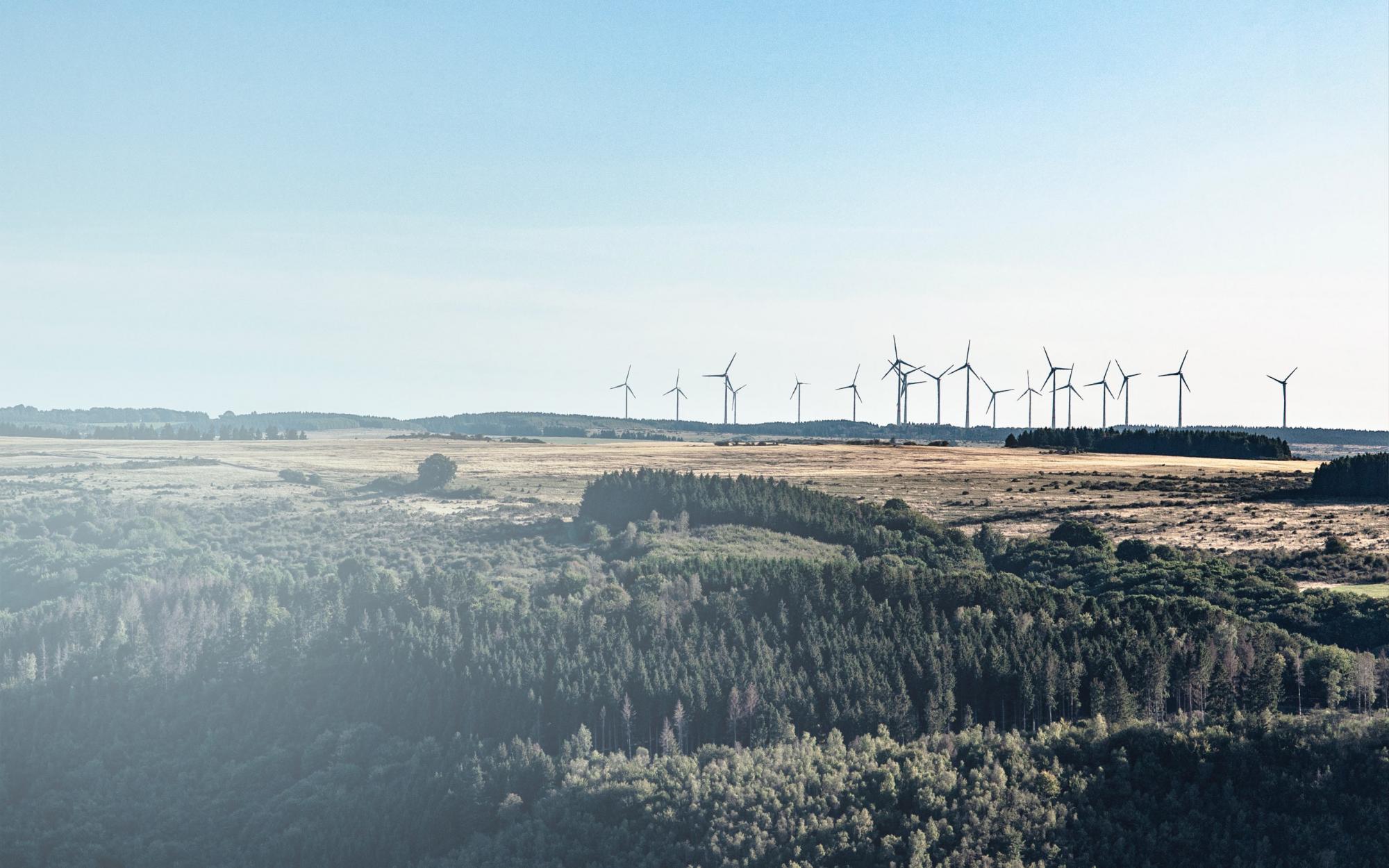 Wind energie uit europa, groene stroom met het hoogste rendement